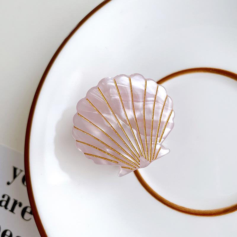 Nan Rui Korean Sweet Girly 4cm Medium Acetate Shell Claw Hair Clip