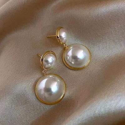 Trendige Perlenohrringe für Damen Vintage Elegant Vielseitig Designer Einzigartig Premium Raffiniert Minimalistisch Viraler Schmuck Geschenkidee