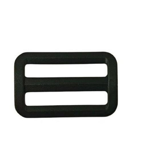 In Stock: 20-50mm Wear-Resistant Adjustable Plastic Ladder Buckle for Backpacks