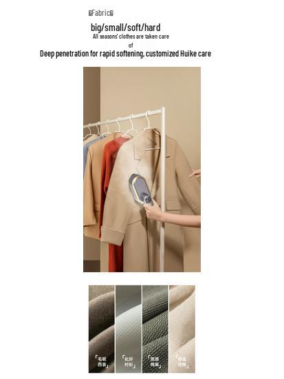 Portable Folding Handheld Garment Steamer & Mini Iron with Three Steam Settings