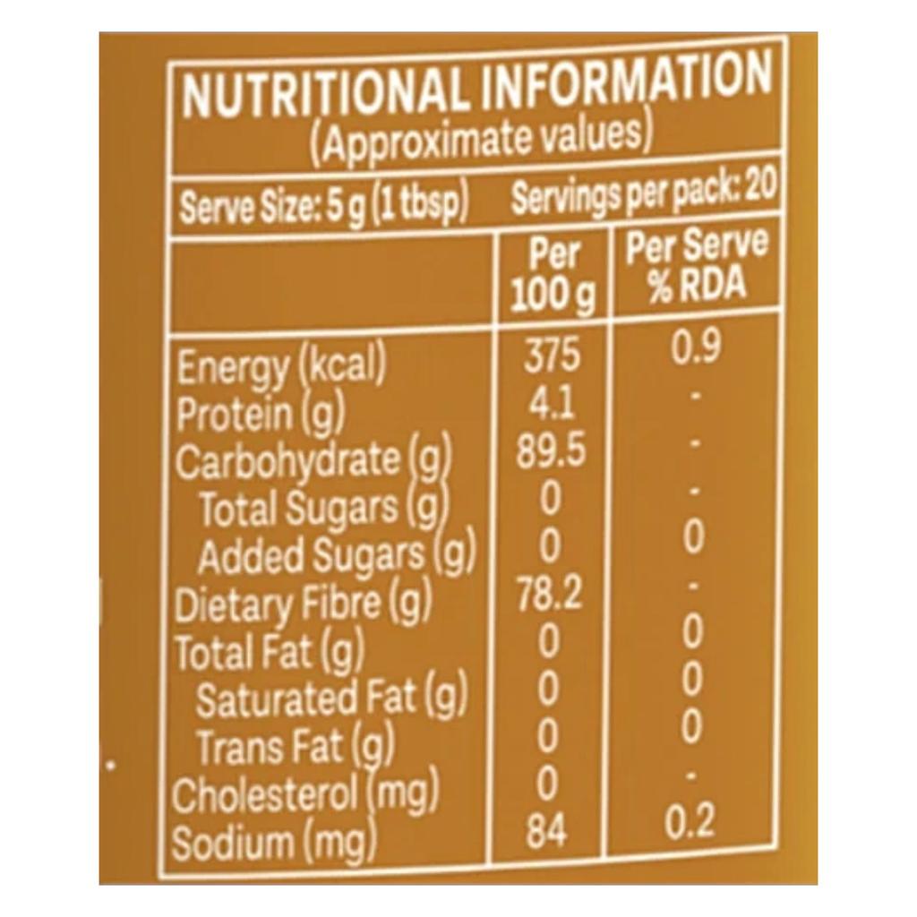 Organic India Psyllium Whole Husk Isabgol High Fiber Dietary Supplement 100 g Pack Of 2 Supports Digestion & Weight Management