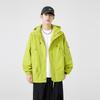 Veste Outdoor Imperméable Coupe-vent Unisexe Randonnée Camping Vélo Course en sentier Léger Respirant Imperméable