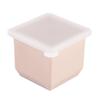Grand Bac à Glaçons Carrés avec Couvercle Moule en Silicone de Qualité Alimentaire pour Congélateur Démoulage Facile Empilable Machine à Glaçons Essentiel pour Bar à Domicile