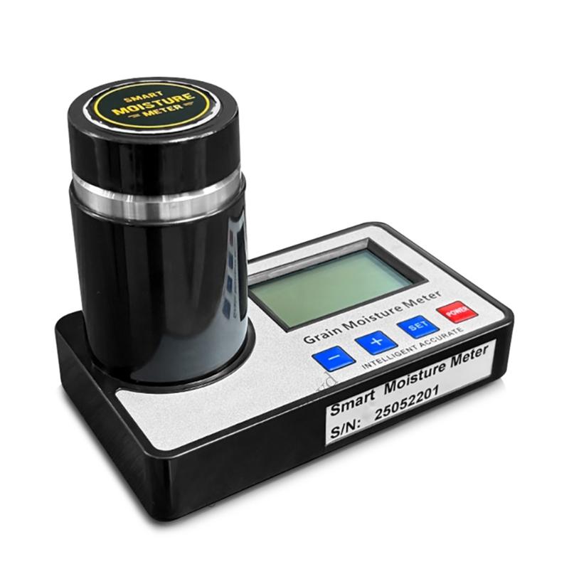 8%-30% Wheat Moisture Meter Tester Automatic Temperature Compensation Hygrometer Humidity Tester for 19 Kinds Wheat P9YB