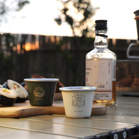 Stainless Steel Drinking Cup Heat-Resistant Rustproof Food Grade Dishwasher Safe Outdoor Camping Beer Tea Cup Coffee Mug