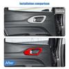 ABS Interior Door Handle Decoration Cover Sticker Fit For Jeep Compass 2021 Up Interior Accessories