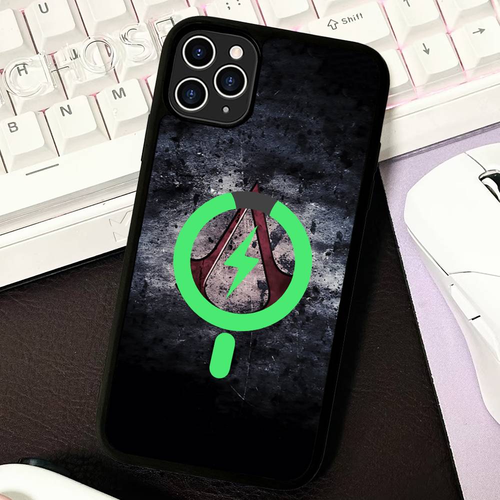 A-Assassin S -Creed Gaming For Magsafe Magnetic Phone Case For IPhone 17 16 Pro Max 15 Plus 14 13 12 11 Cover