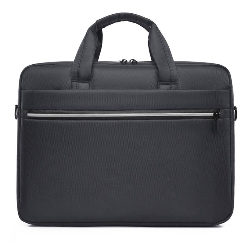 Men's Waterproof Nylon Laptop Bag - Fits 15"-16" Laptops, Large Capacity, Crossbody Shoulder Handbag.