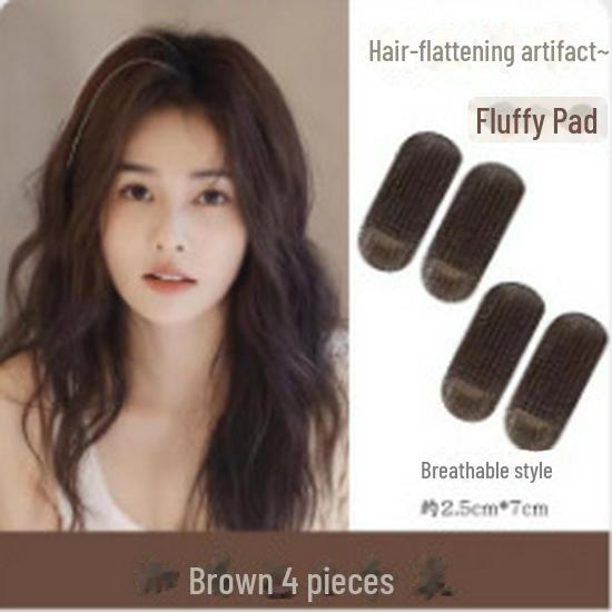 

Накладки для придания объема волосам и невидимые зажимы для увеличения высоты и пышности, идеально подходят для макушки и затылка