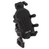 Support de téléphone pour moto avec amortisseur de vibrations Verrouillage sécurisé haute vitesse Réglable pour scooter VTT