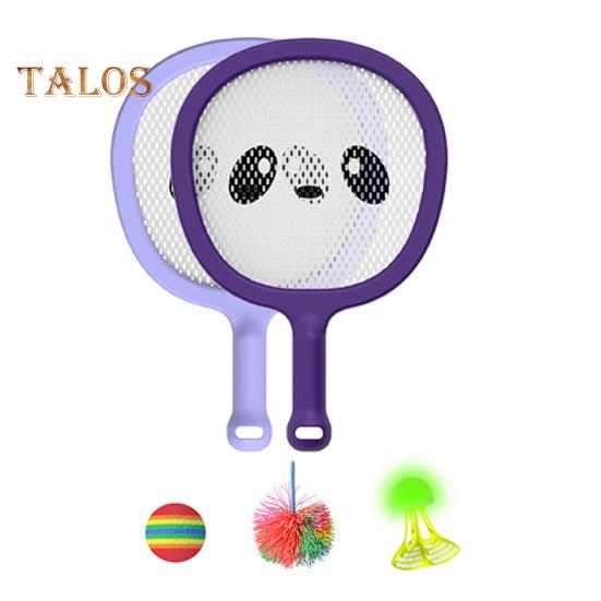 

Детская теннисная ракетка, юниорская теннисная ракетка с мягкими тренировочными мячами, воланчики для бадминтона для детей, для занятий спортом в помещении и на открытом воздухе фиолетовый