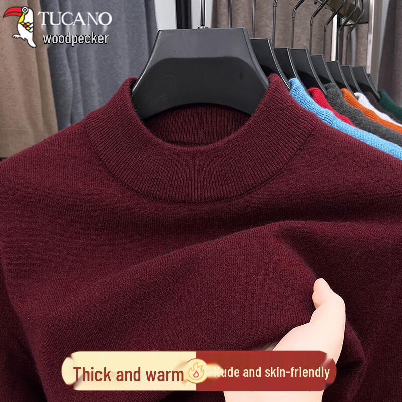 TUCANO Men's Thermal Pullover Knit Sweater