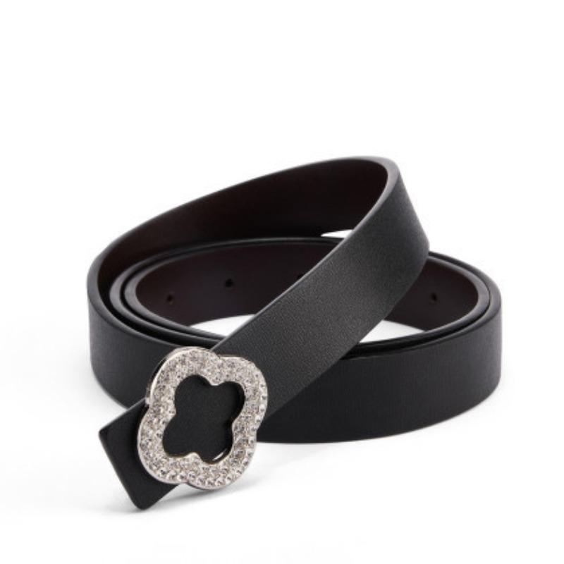 

Новый женский ремень из натуральной кожи, тонкий ремень, повседневный, универсальный, для джинсов, костюмных брюк, декоративные корейские брюки 105cm