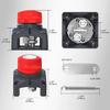 Marine Grade Battery Switches Weatherproof Construction for Electrical System Safety Battery Disconnect Switches