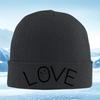 Silhouette Shapes Abstract Dark Background Knitted Hat Unisex Women Unisex Beanie Pullover Cap Winter Thermal Warm Christmas Outdoo