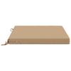4 piece Seat Cushion Set SOEST 4 pcs. 100percent  Polyester Sand