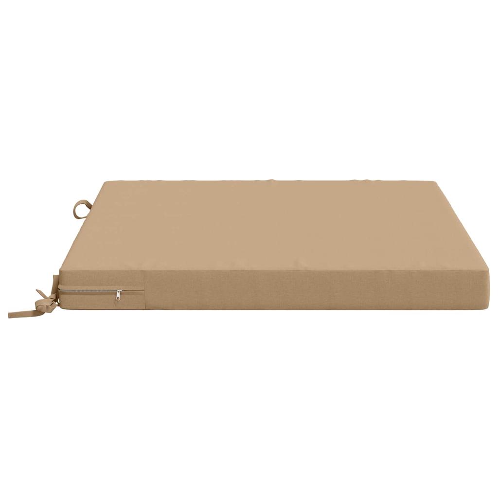 4 piece Seat Cushion Set SOEST 4 pcs. 100percent  Polyester Sand