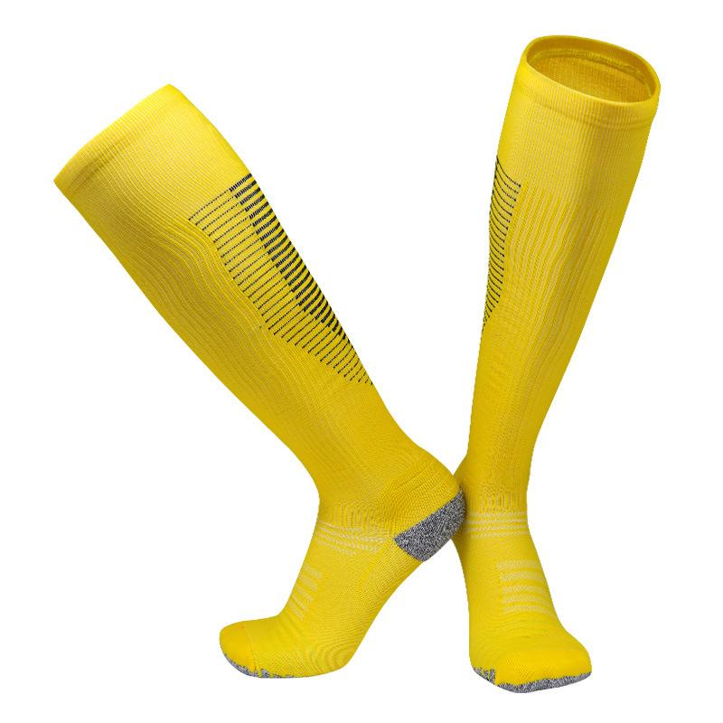 2026 Men's Professional Soccer Socks Socks Men's and Women's Casual High Over the Knee Towel Sole Non-Slip Sports Socks