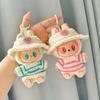 Doll Accessories For Labubu V1 V2 Idol Cute Doll Clothes Fashion Sweater Outfit Accessories Sitting Party Pink White Striped Sweater Cup Clothing