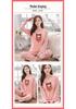 Women's Spring Autumn Long Sleeve Cute Pajama Set - Thin Casual Petite Homewear