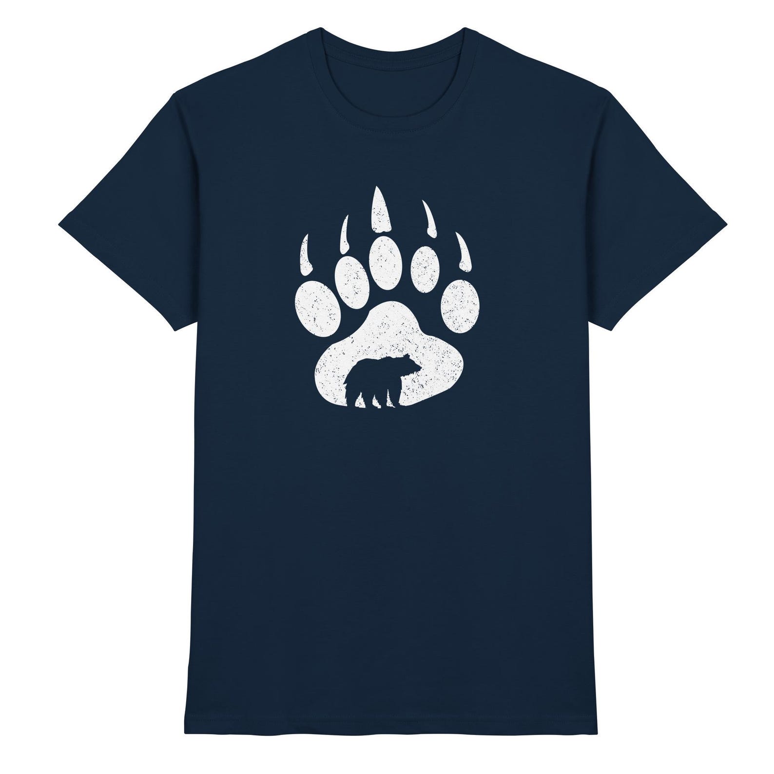 Bear Hiking Shirt - Bear Gift Tracks - Premium T-shirt 2XL