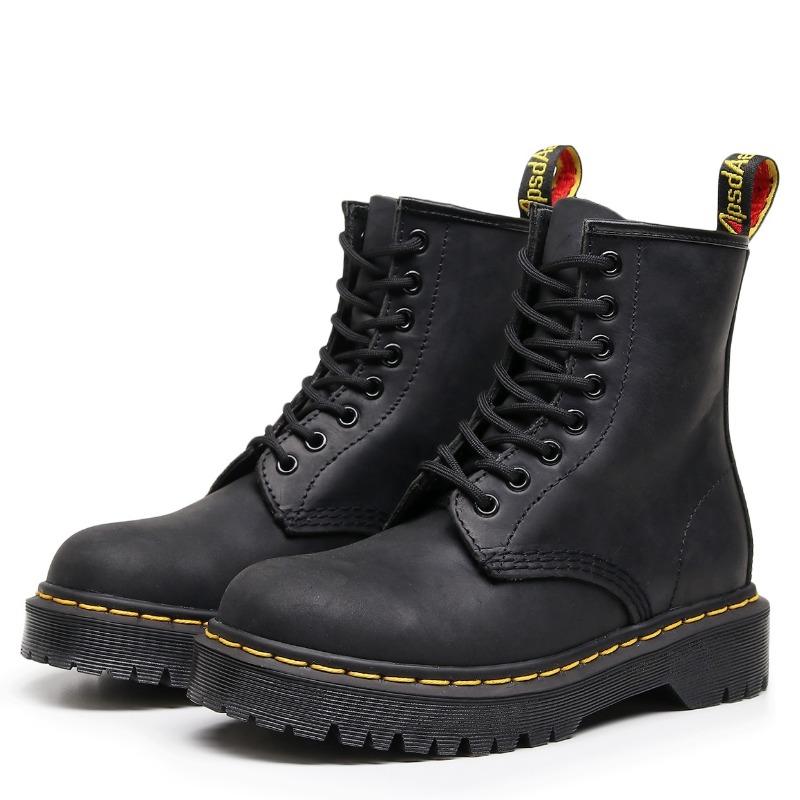 Minefield Crazy Horse Tooling Boots Dámské První Kráva Krátké Kožené Boty Britské Lokomotivní Boty Trendy Móda.c
