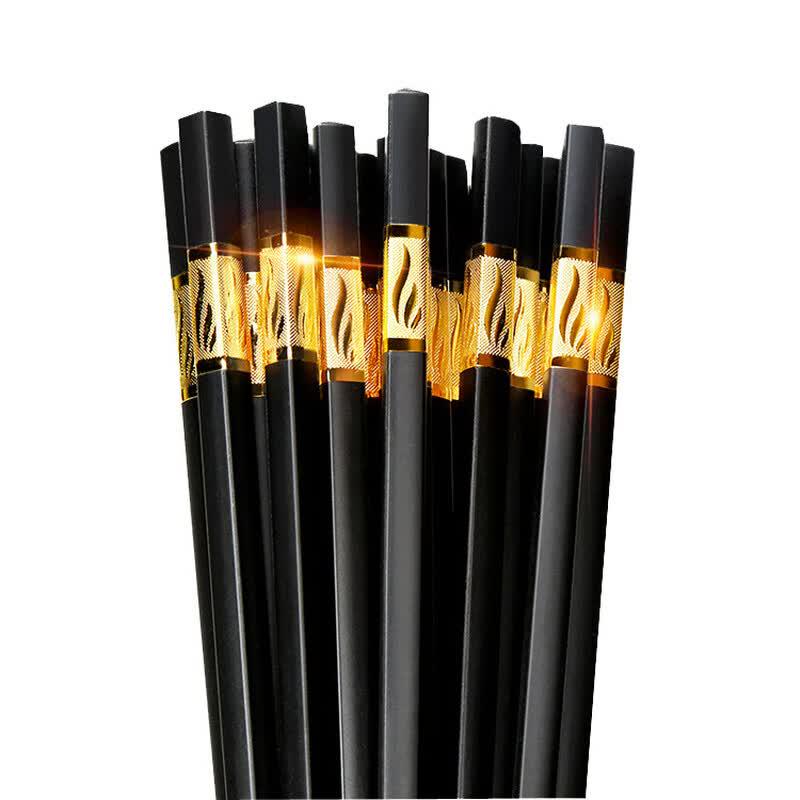 Haolaibao Non-Slip Alloy Chopsticks