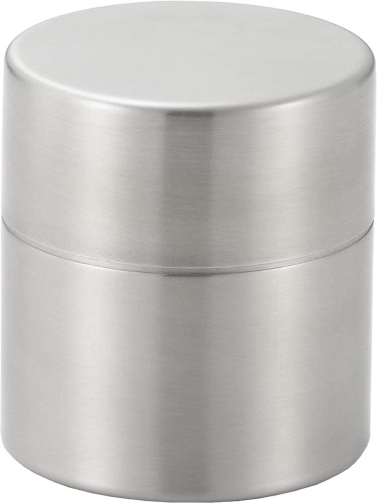 Yoshikawa Tea Caddy Stainless Steel Tea Leaf Container Small Made In Japan Green YJ3103