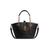 Coach Lane 19 Pebbled Leather Zipper Chain Detachable Bag Strap Dumpling Bag Shoulder Bag Crossbody Bag Small Women Black