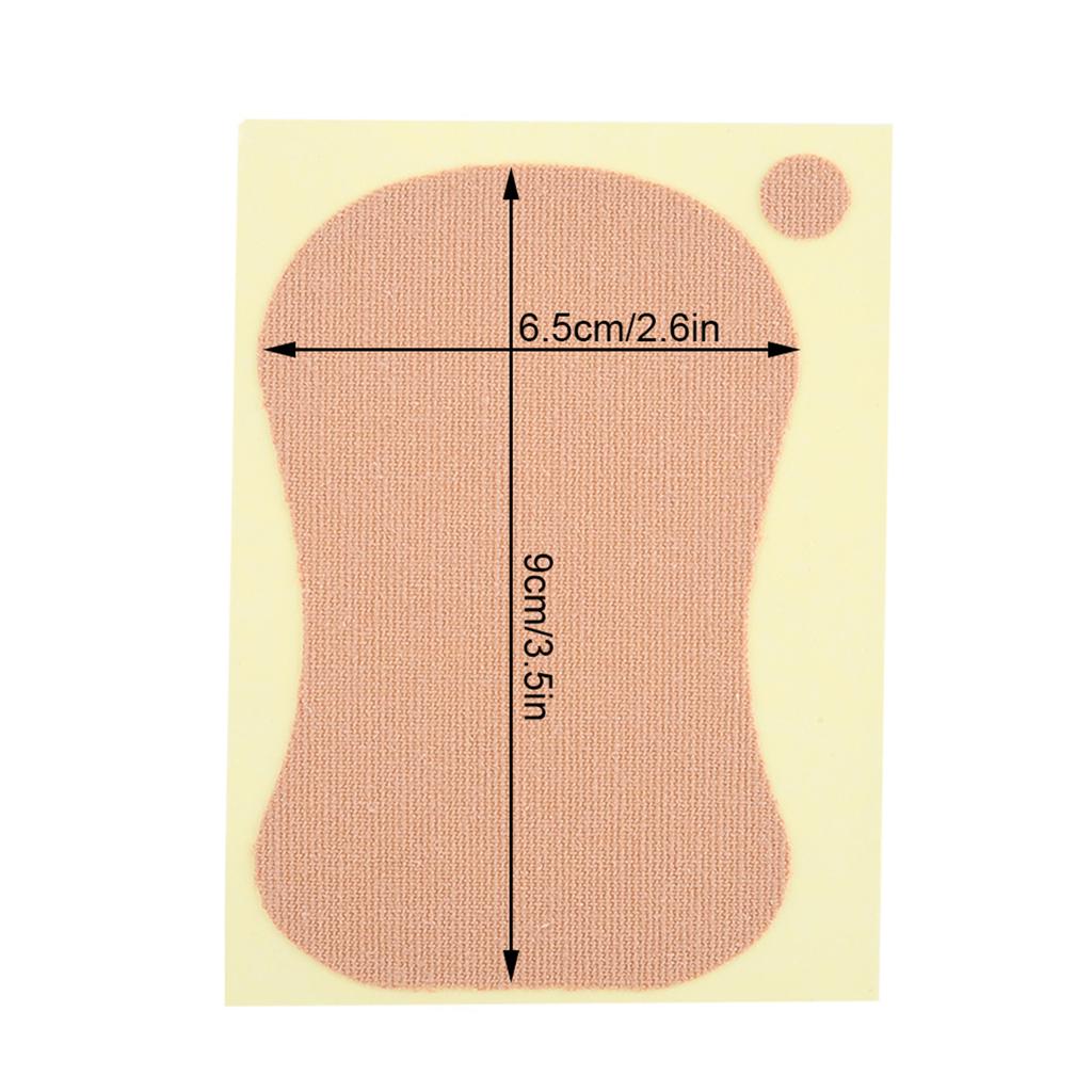10ks 9 x 6,5cm Deodorantová náplasť pod pazuchu Unisex Absorpčná podložka pod pazuchy proti potu