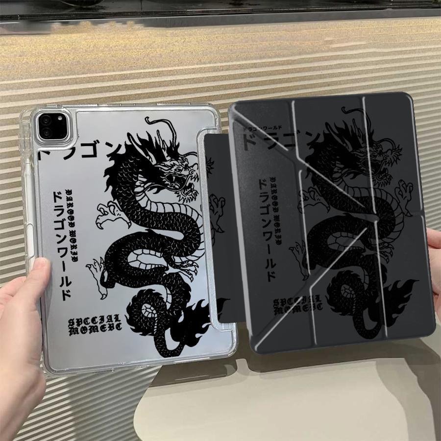 

Cool Dragon World Tablet Case For iPad Pro 2025 Pro 11th 10th 9th 8th 7th 12.9inch Mini 6 7 Air 4 5 M3 M2 1 2 M4 11inch Y-Fold iPad Mini 7 8.3