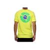 Nike 2022 Qatar World Cup Solid Color Logo Print Short Sleeve Soccer Jersey Men Tops Yellow DH7662-740