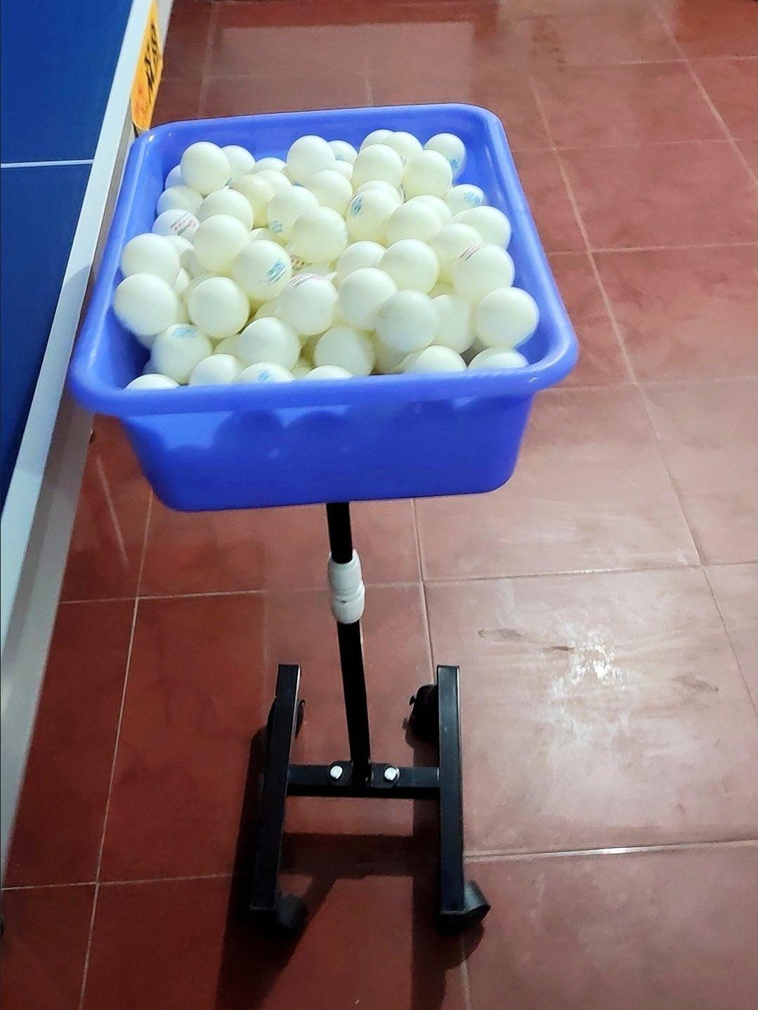 Table Tennis Ball Collection & Storage Bucket