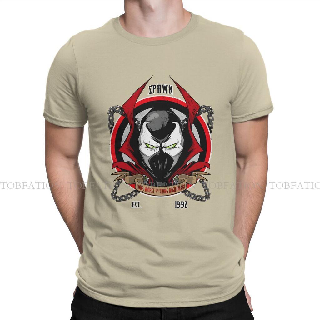 Your Worst Nightmare Men TShirt Spawn Comic Crewneck Short Sleeve 100 Cotton T Shirt Funny High Quality Birthday Gifts