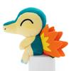 Pokemon Cyndaquil Plush 12cm Chokkori-san Toy, Width Approx.