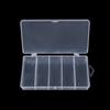 5 Compartments Fishing Tackle Box Storage Case Fly Fishing Lure Spoon Hook Bait Case Boxes Fishing Accessories Tools