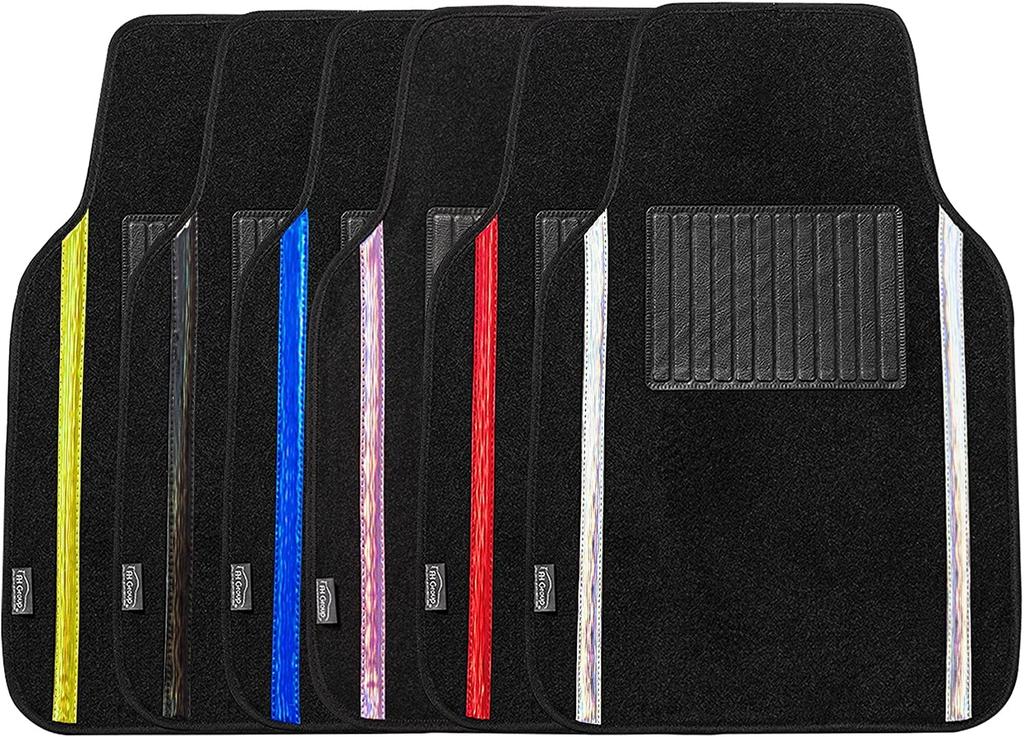 FH Group Group White Universal Fit Car Floor Full Fits Galaxy 13 and 64 X 30 X 46cm Imported from F14413WHITE (FH International) Mats, Set, Cars,