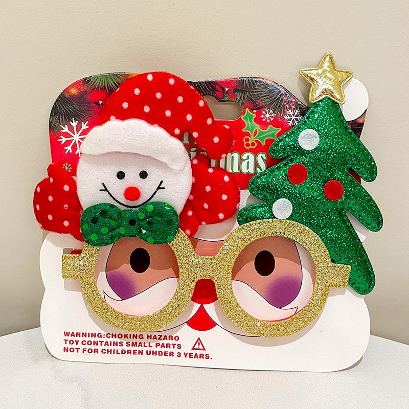 

Reindeer Antler Eyeglass Frames - Cute Christmas Photo Props & Holiday Gifts for Kids