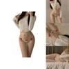 Sexy Fruit Girl Embroidered Lace Underwear For Women With Breathable Mid-rise Design