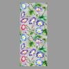 Multicolor Static Window Sticker Electrostatic 43cm*100cm Sun Catcher Decals Double-sides Flower Design Rainbow Film