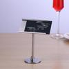 Stainless Steel Table Number Clip & Card Holder for Buffet & Hotel