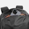 Air Slim Pack 2 X-Pac Tech Collection 39019 Black Backpack, BusinessCasual, Men's, Waterproof, Water-Repellent, Lightweight Nylon
