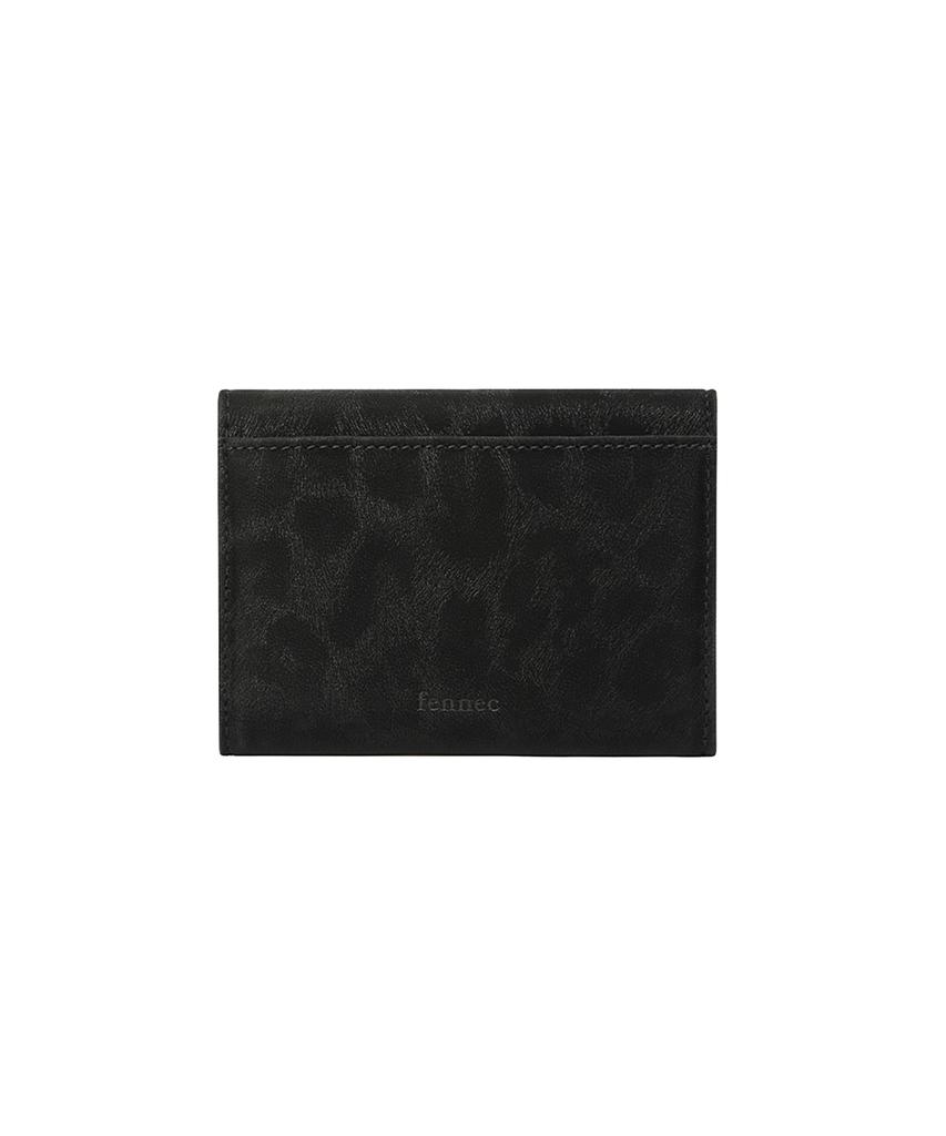 Fennec Triangle Doco Wallet - Leopard Black