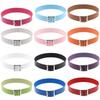 Women Vintage Faux Leather Choker Short Necklace Buckle Collar Punk Jewelry