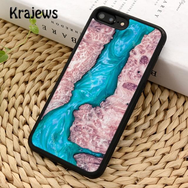 

wood Resin Marble Phone Case Cover For iPhone 17 Air 16 15 14 plus 12 13 pro max coque Shell Fundas iPhone 16