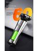 Cross New Men's Rechargeable Electric Shaver: Full Body Washable Rotary Three-Blade Beard Trimmer
