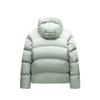 Anta Life Series Solid Color Zipper Hooded Comfortable Breathable Versatile Casual Down Jacket Women Outerwear Blue 162448902N-2