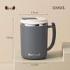 Yuedis 304 Stainless Steel Double-Layer Anti-Scald Creative Coffee Mug