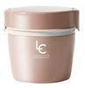 Asvel Lantas Cafe Donburi Lunch Insulated Lunch A3200 Jar, 500ml, Pink, HLB-CD500