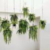 Indoor Yard Terrace Hanging Decoration Fern Grass Artificial Green Plant Hanging Ornament Home Decor Piece